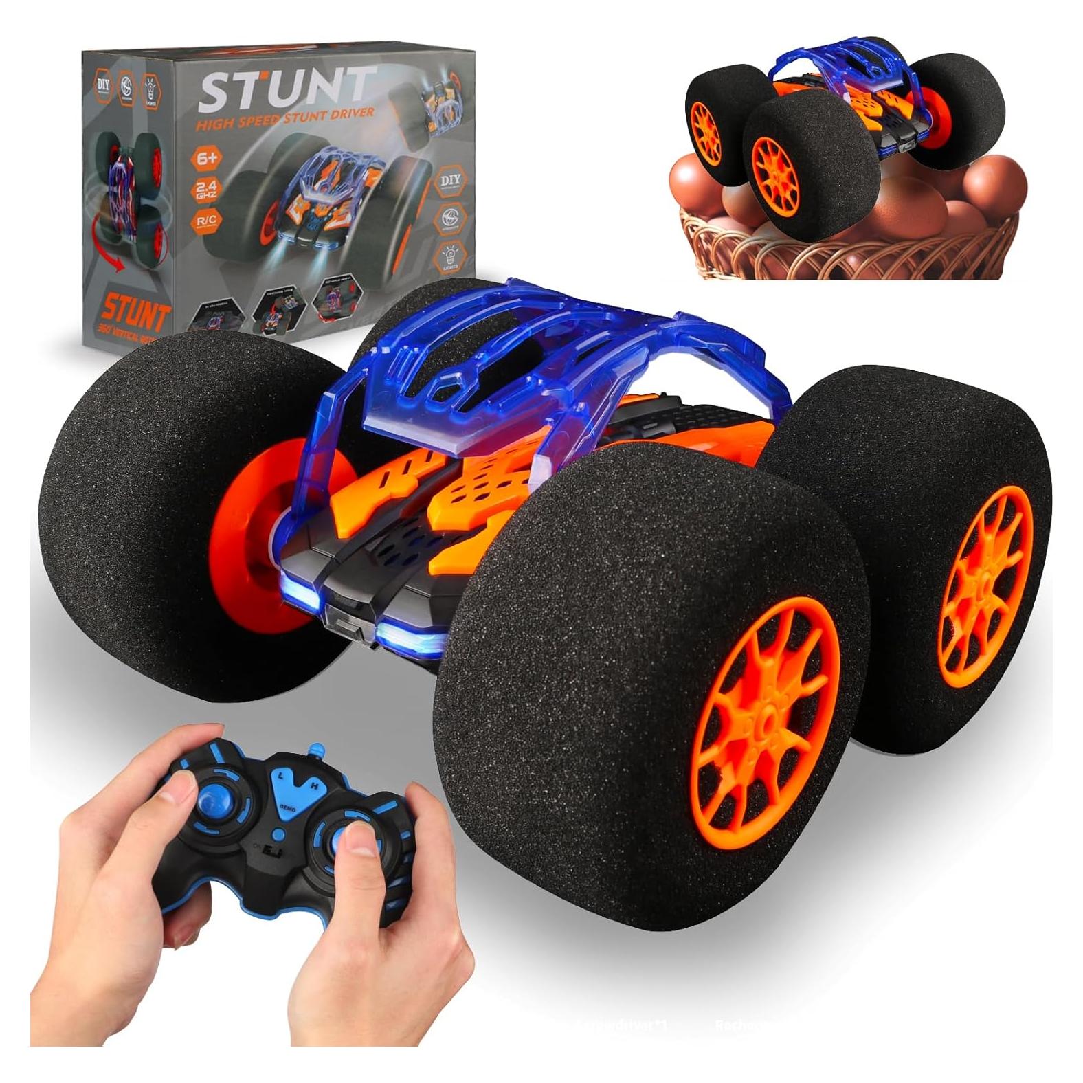 Coche RC Acrobacias PINKKING Naranja 360° Control Remoto