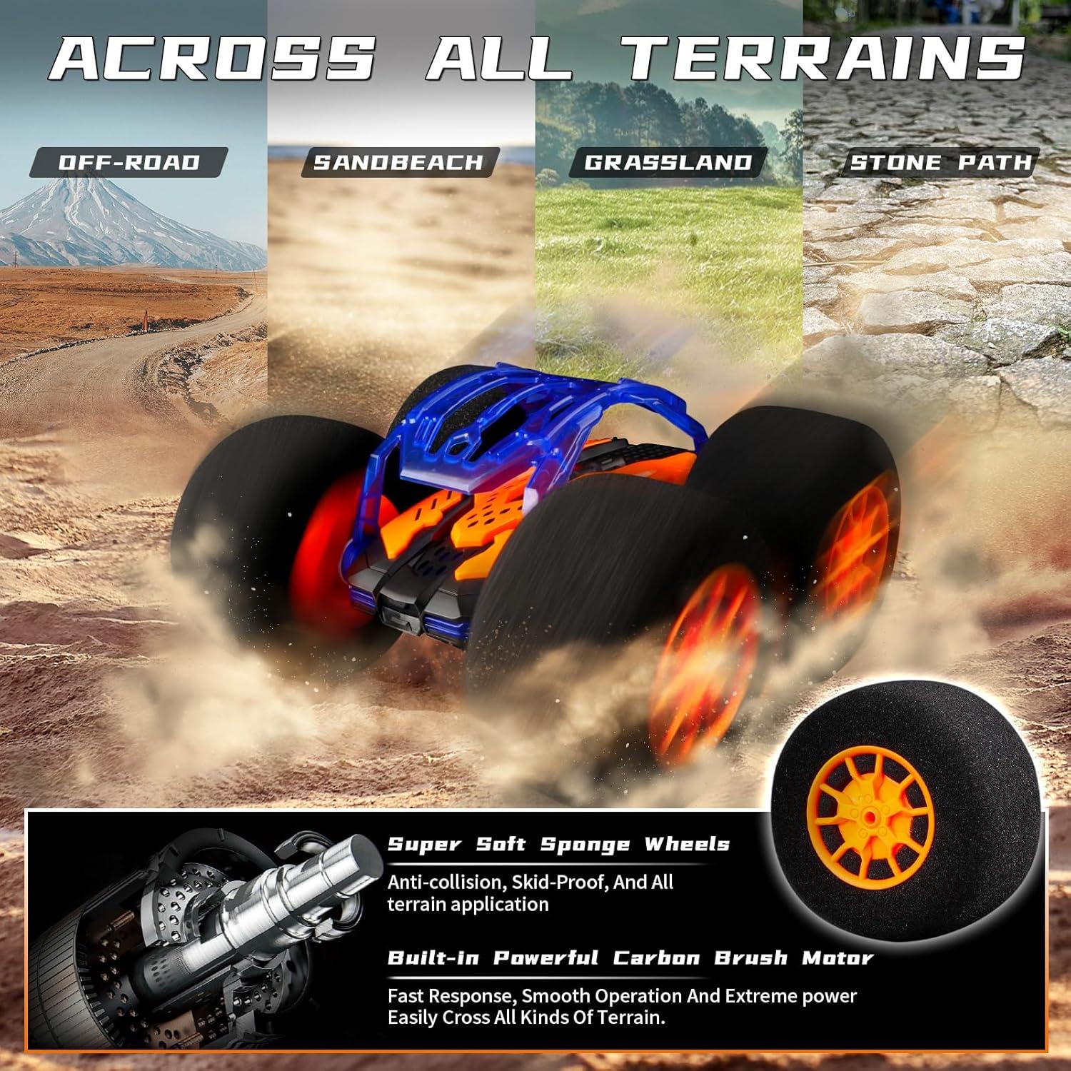 Coche RC Acrobacias PINKKING Naranja 360° Control Remoto