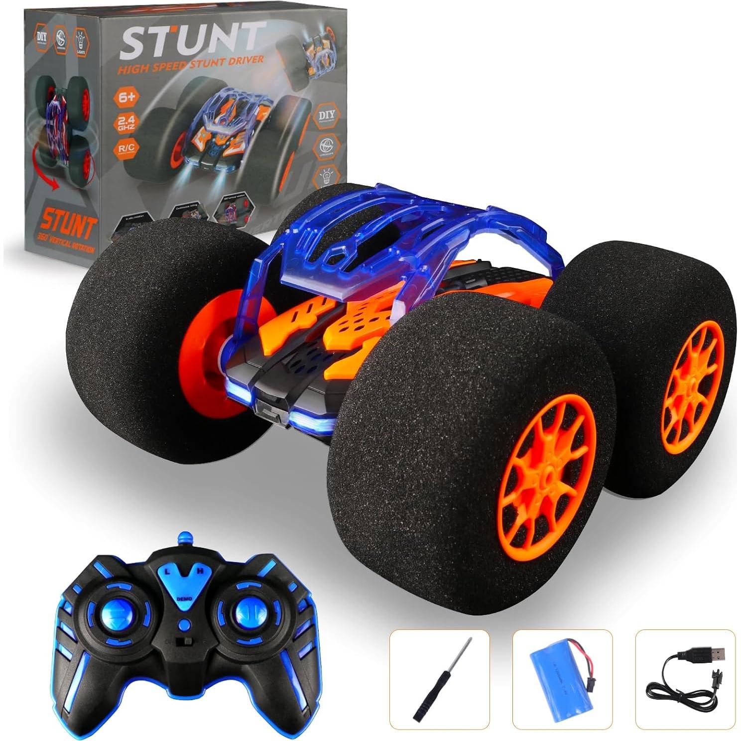 Coche RC Acrobacias PINKKING Naranja 360° Control Remoto
