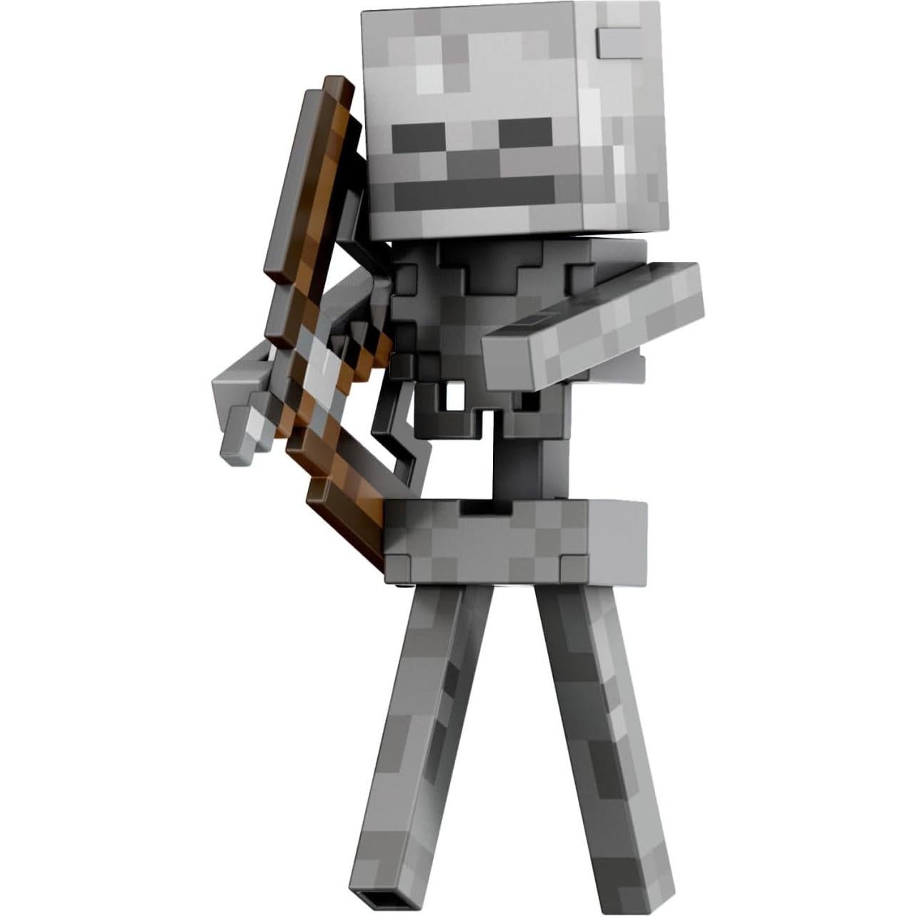 Figura de acción esqueleto diamante Mattel Minecraft 13.97 cm