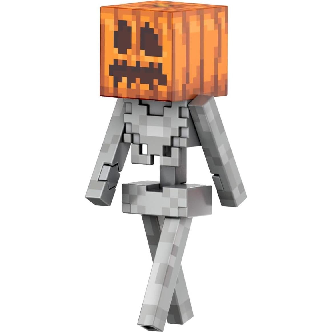 Figura de acción esqueleto diamante Mattel Minecraft 13.97 cm