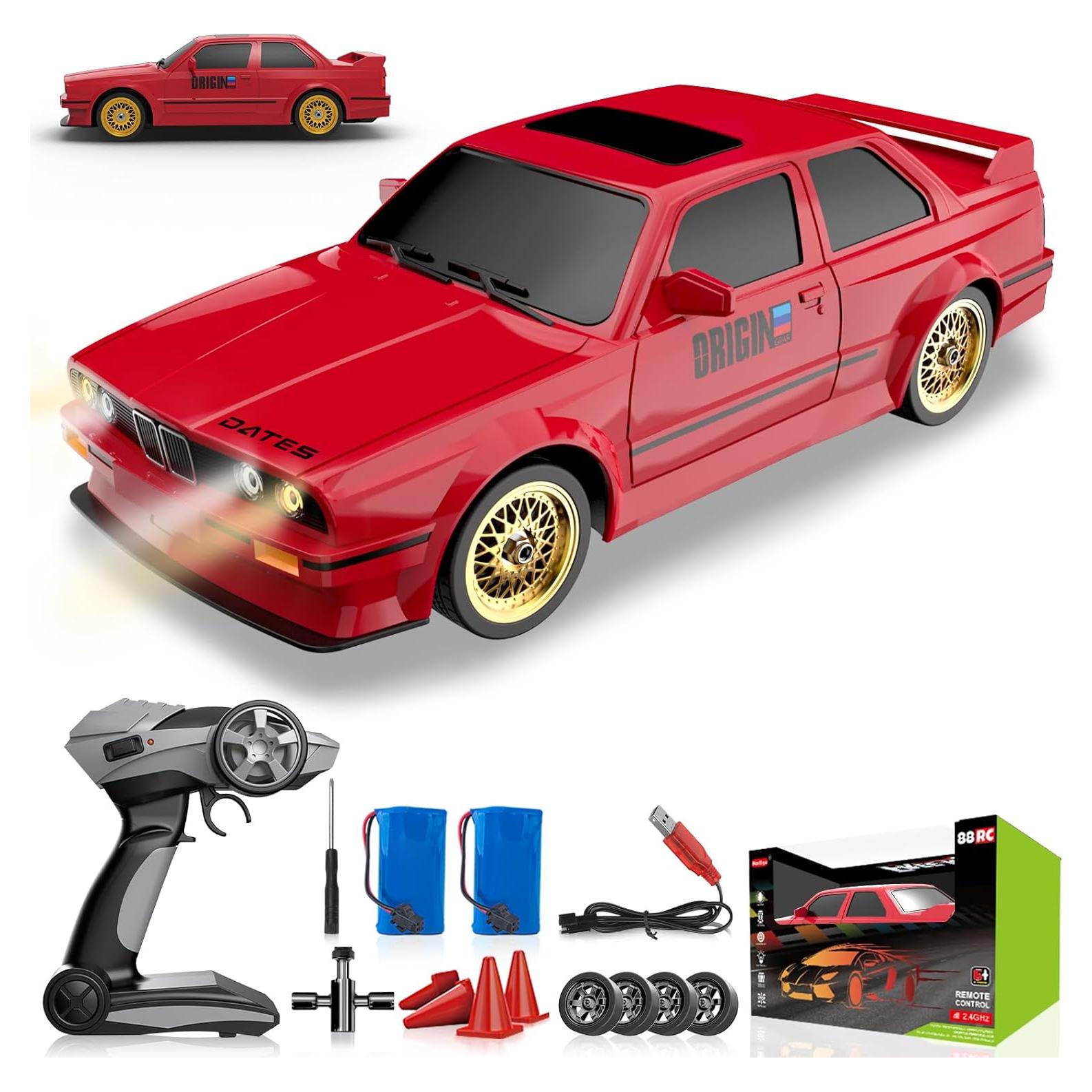 Coche RC Drift 1:16 Ruxrcni 30KM/H 4WD con 2 Baterías