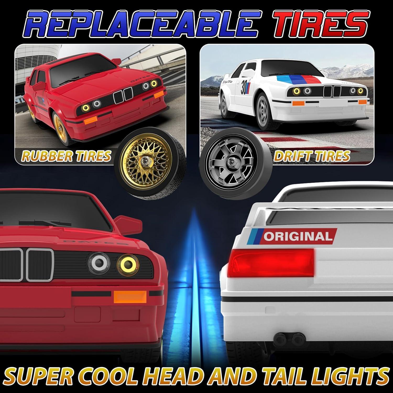 Coche RC Drift 1:16 Ruxrcni 30KM/H 4WD con 2 Baterías