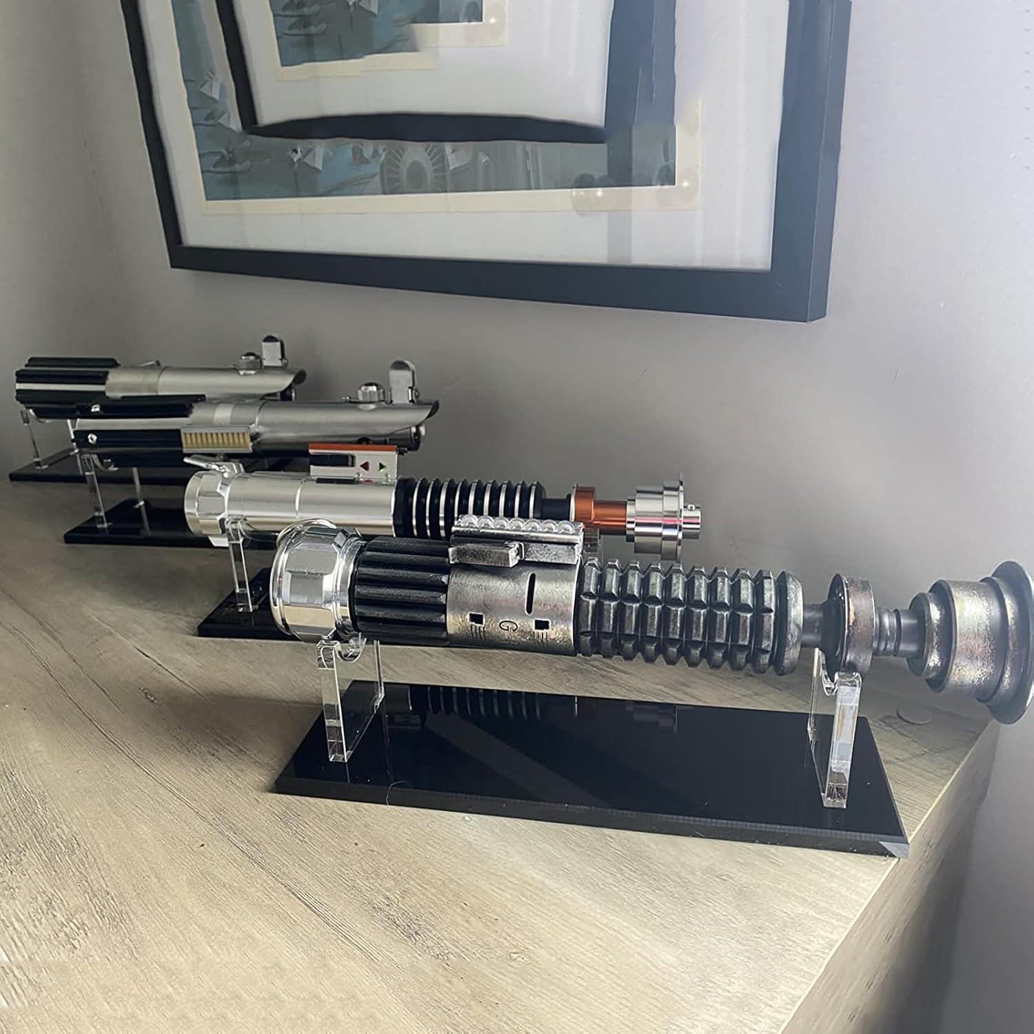 Soporte de espada WANLIAN acrílico negro 20x6x1 cm