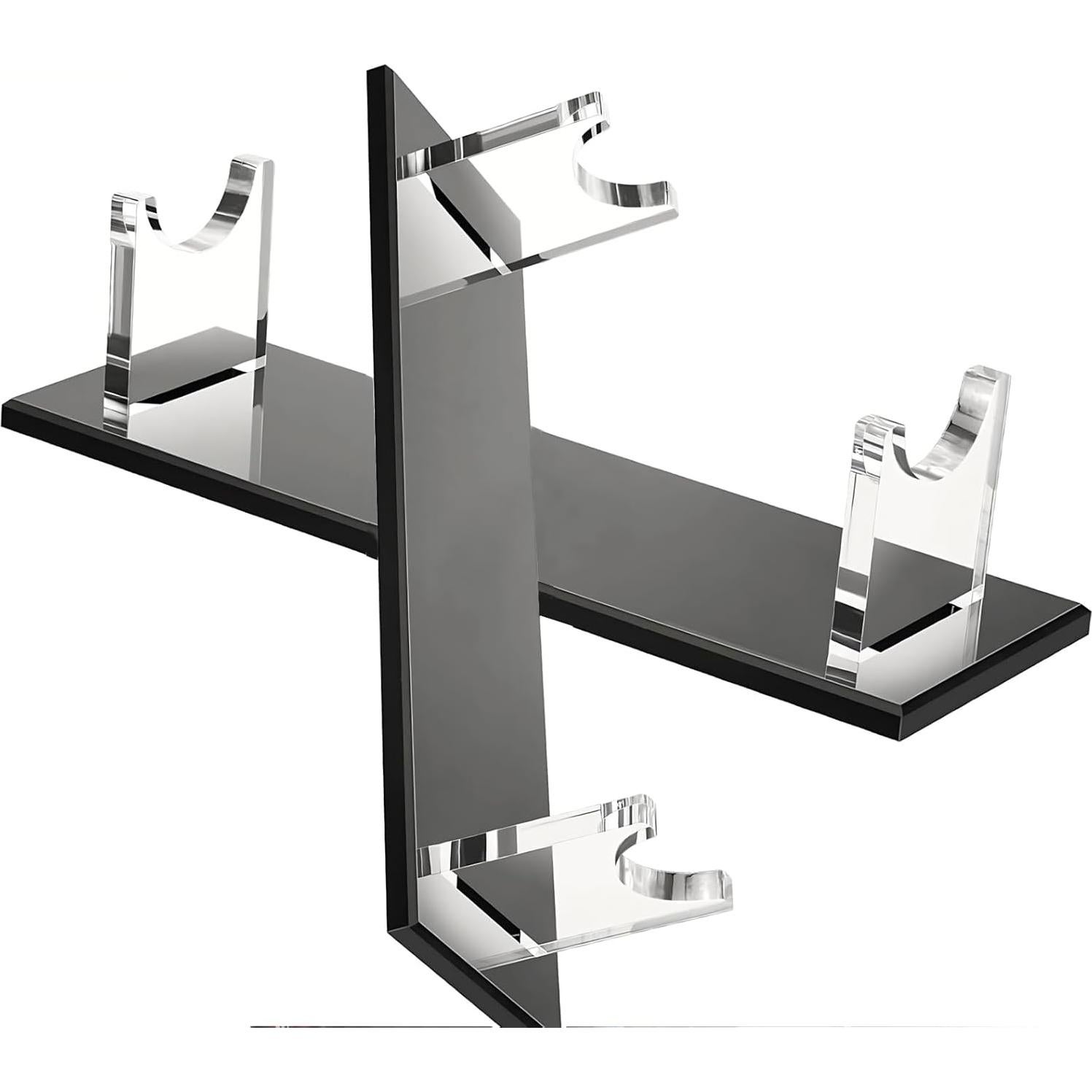 Soporte de espada WANLIAN acrílico negro 20x6x1 cm