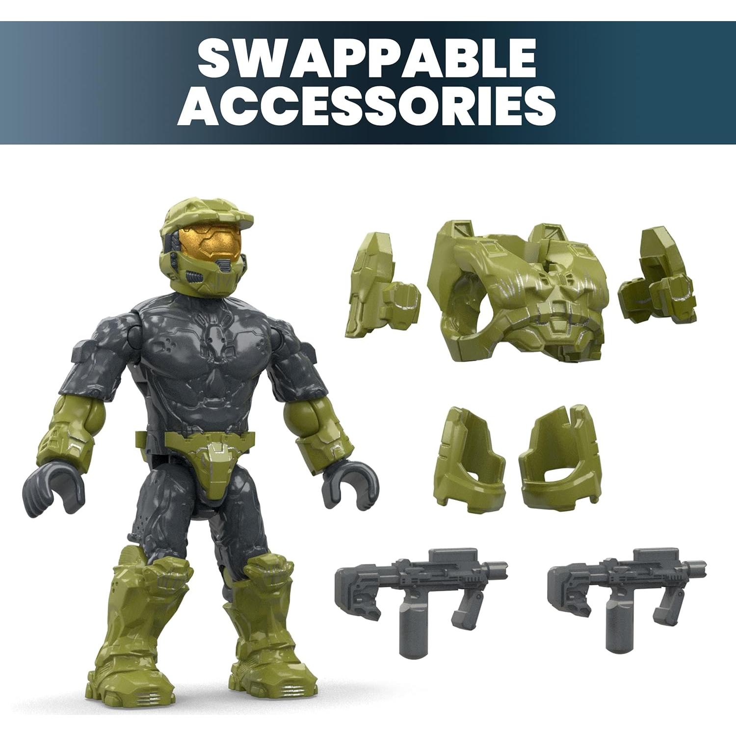 Figuras de Acción Mega Halo 20 Piezas 5,08 cm Coleccionables