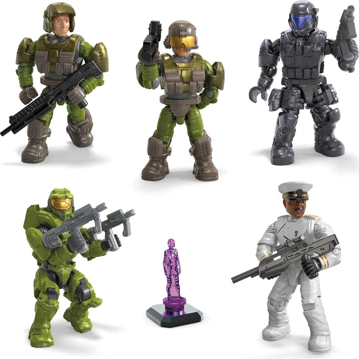 Figuras de Acción Mega Halo 20 Piezas 5,08 cm Coleccionables