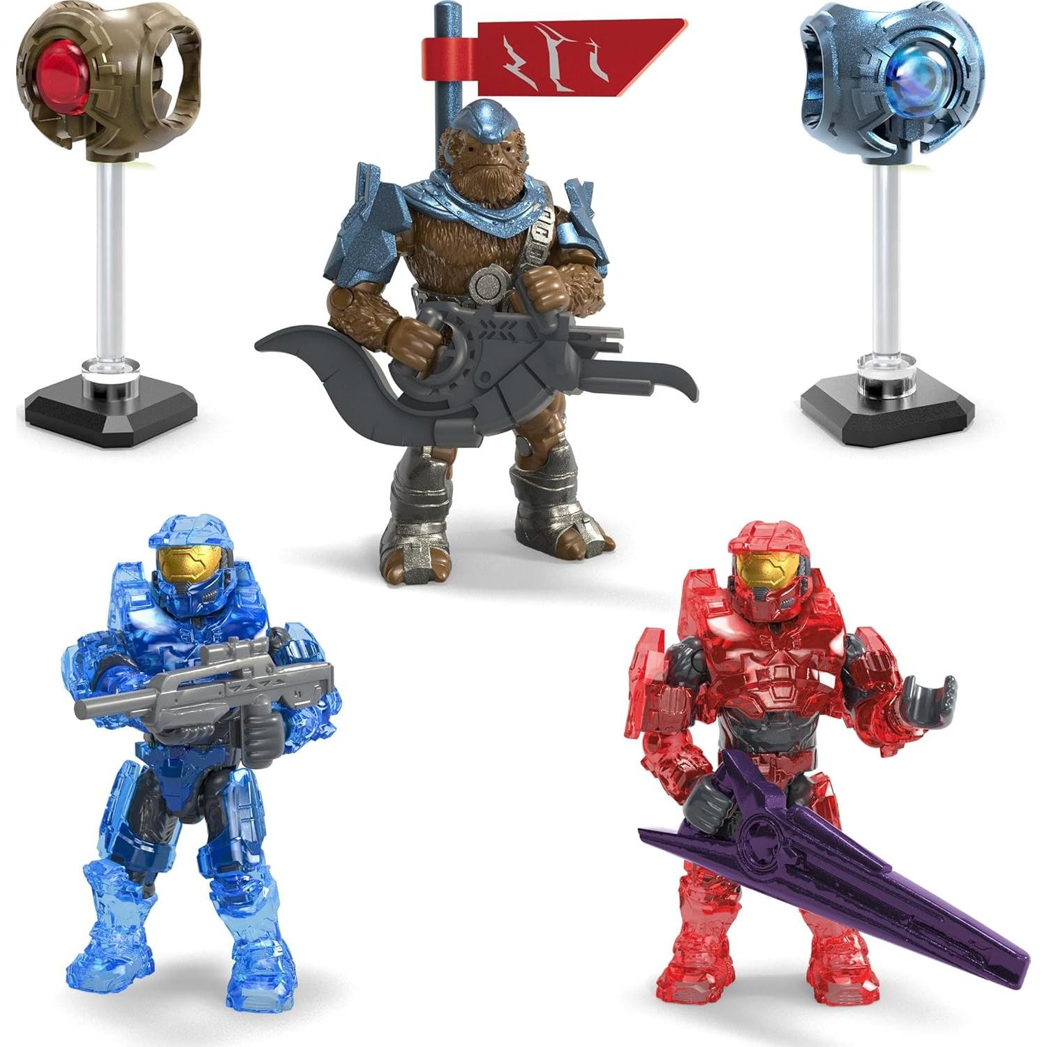 Figuras de Acción Mega Halo 20 Piezas 5,08 cm Coleccionables