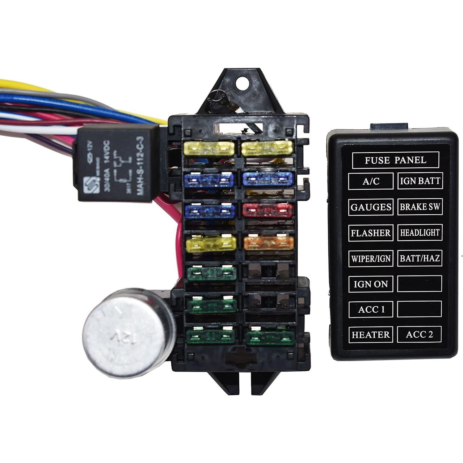 Arnés de Cableado Universal A-Team 12 Circuitos XL 1,47 kg