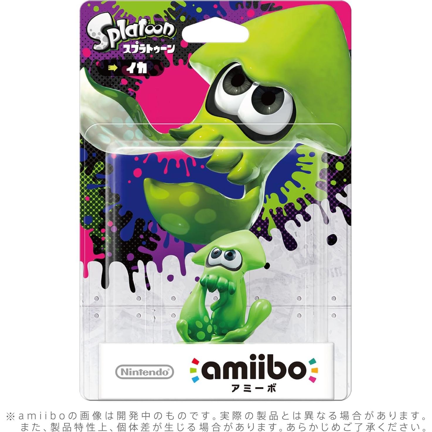Amiibo Inkling Squid - Nintendo - Splatoon - 12.7x7.1 cm