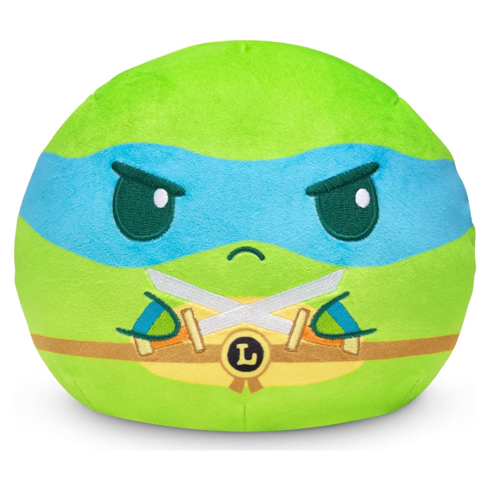 Peluche Reversible TeeTurtle Tortugas Ninja Leonardo 15 cm