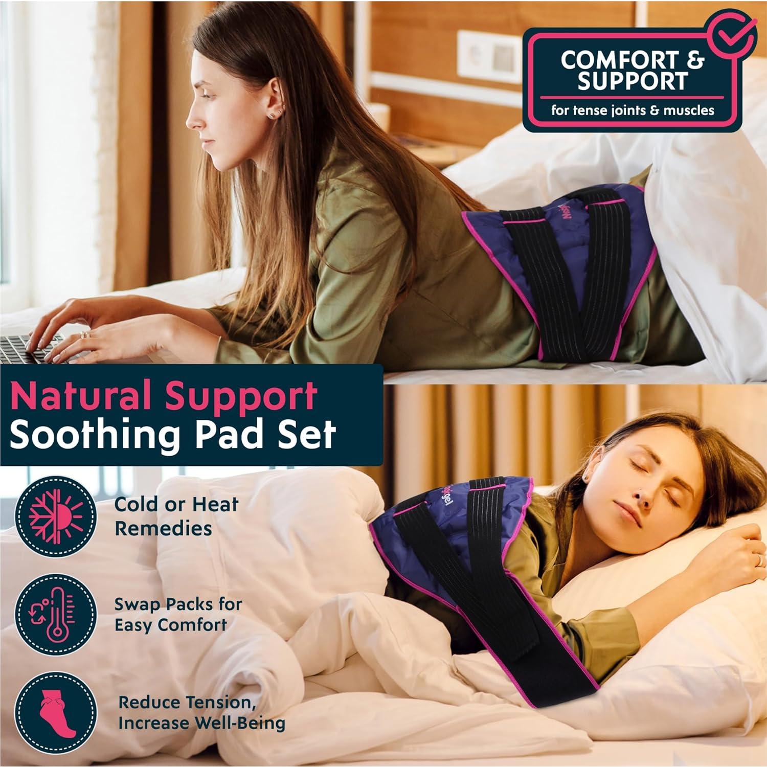 Paquete de Hielo de Gel Mágico Stretton para Espalda 21x20cm