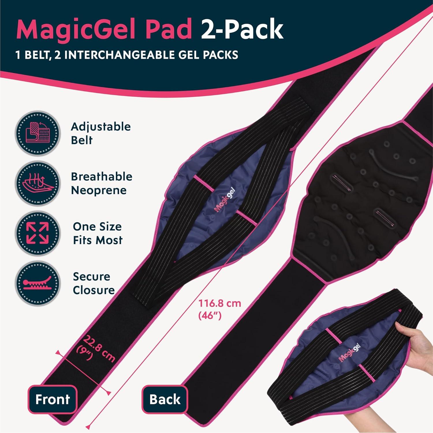 Paquete de Hielo de Gel Mágico Stretton para Espalda 21x20cm