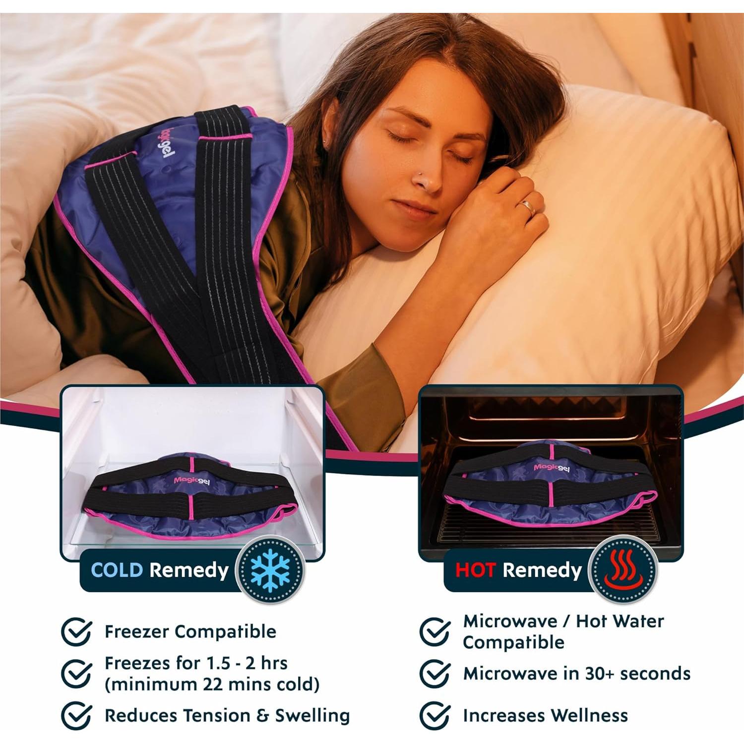 Paquete de Hielo de Gel Mágico Stretton para Espalda 21x20cm