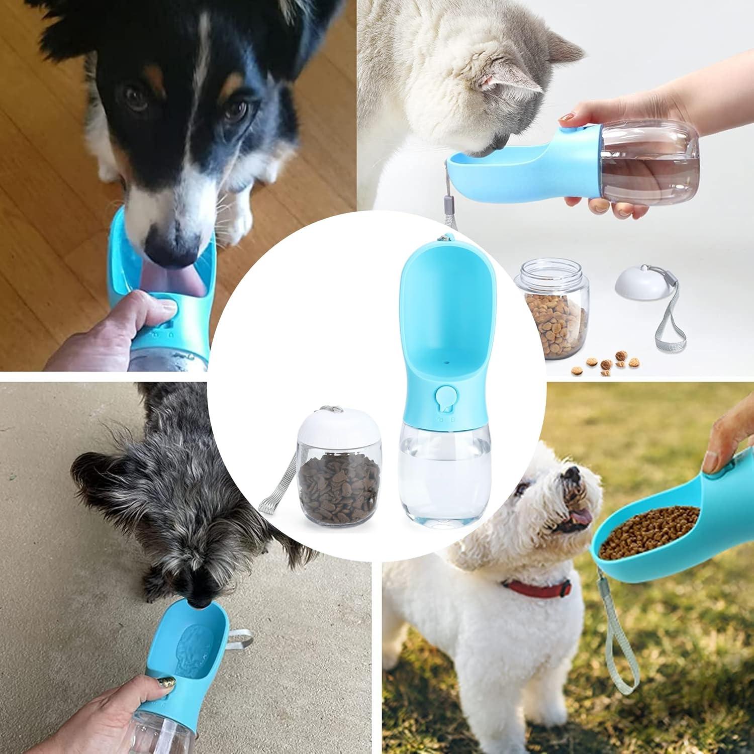 Botella de Agua para Perros DEYACE 550ml a Prueba de Fugas