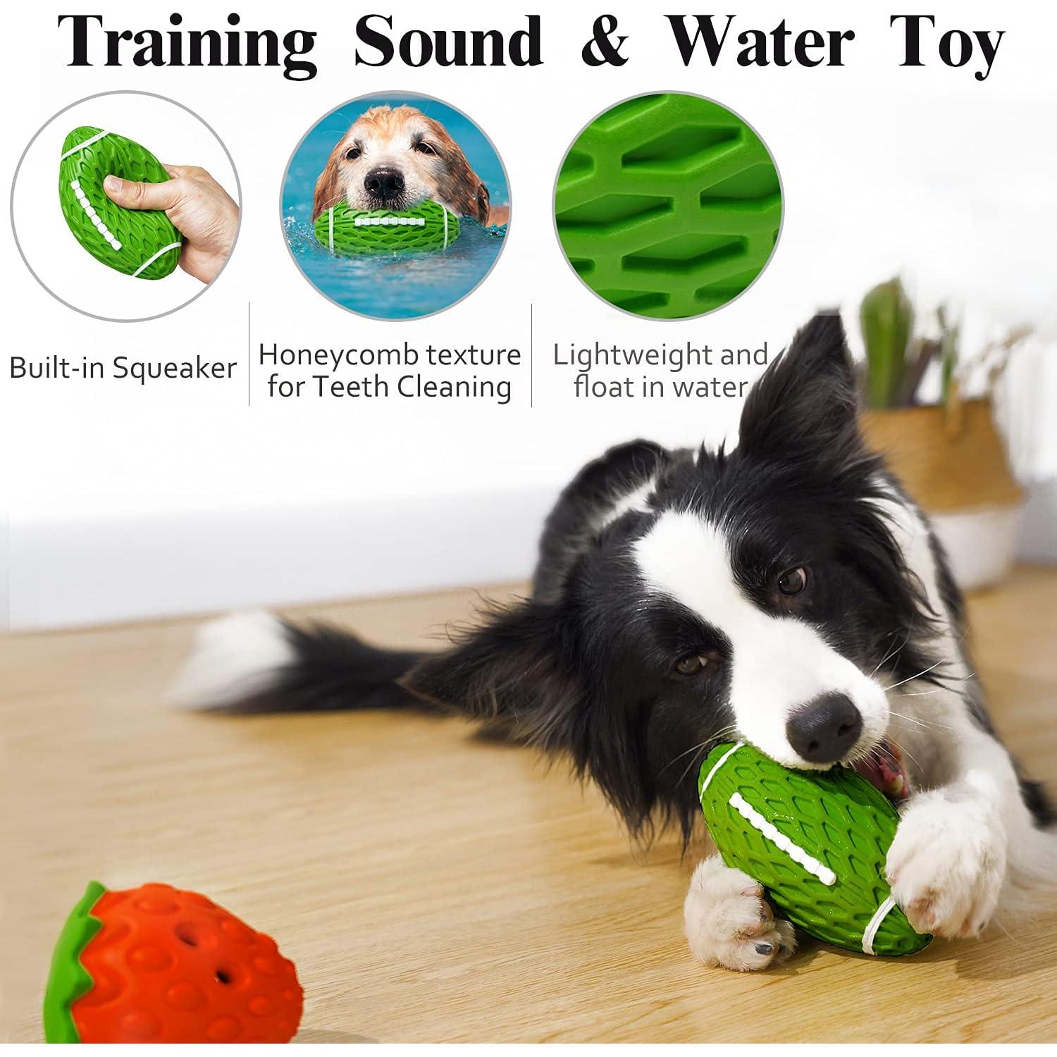 Juguetes para Perros MewaJump - Paquete de 3 Frutas Resistentes