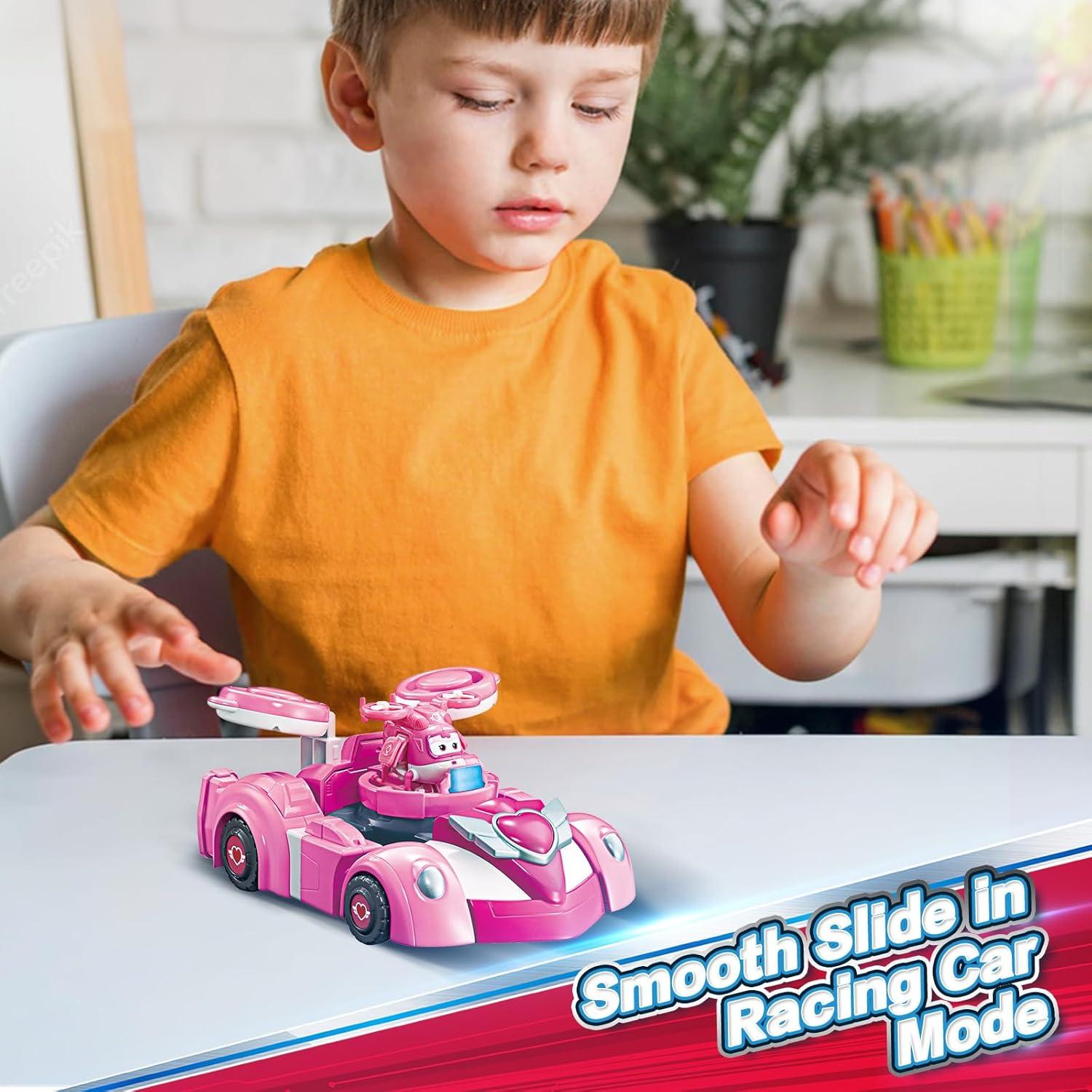 Juguete Transformable Super Wings Dizzy 2 en 1 para Niños