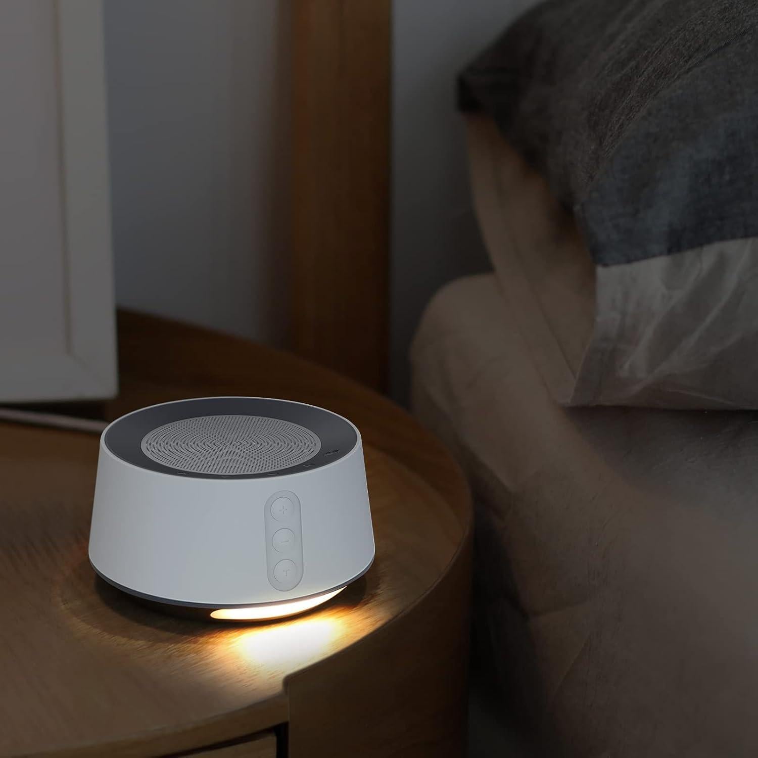 Máquina de Ruido Blanco Fitniv T126L con Luz Nocturna Ajustable