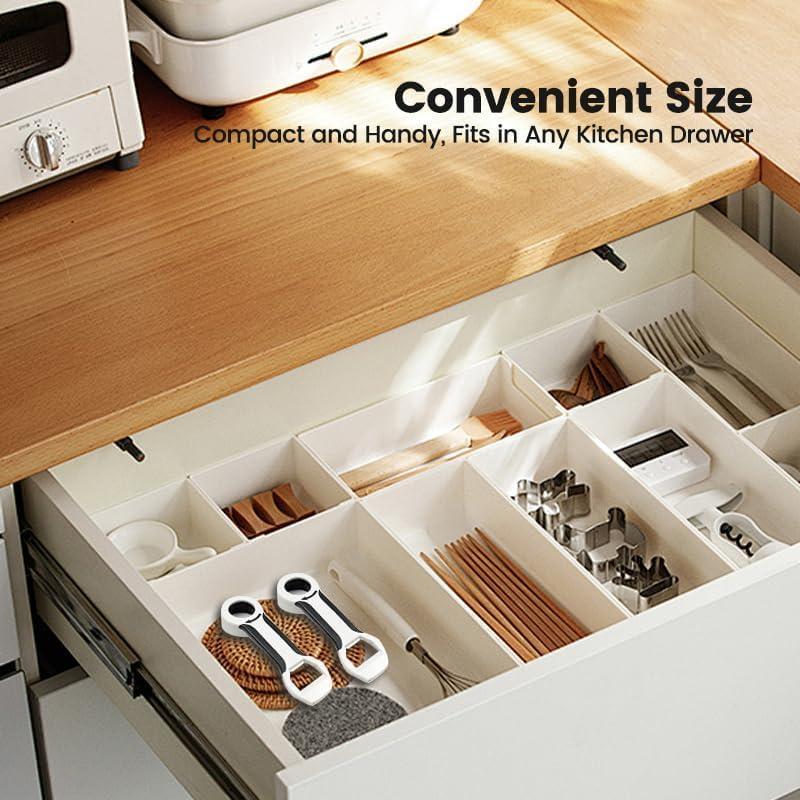 Abrebotellas Multifuncional YAFIYGI 4-en-1 Antideslizante