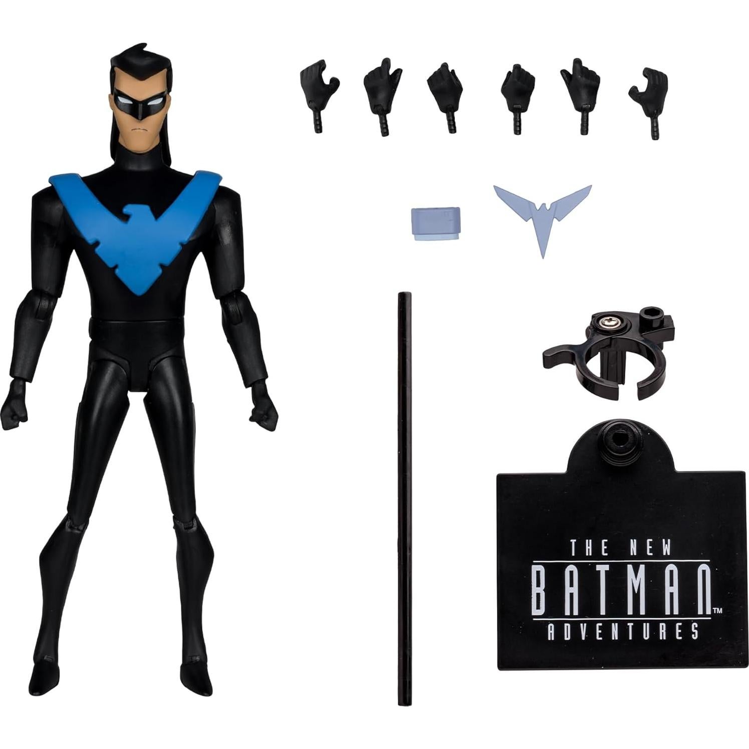 Figura Nightwing 17.78 cm McFarlane Toys Las Nuevas Aventuras de Batman