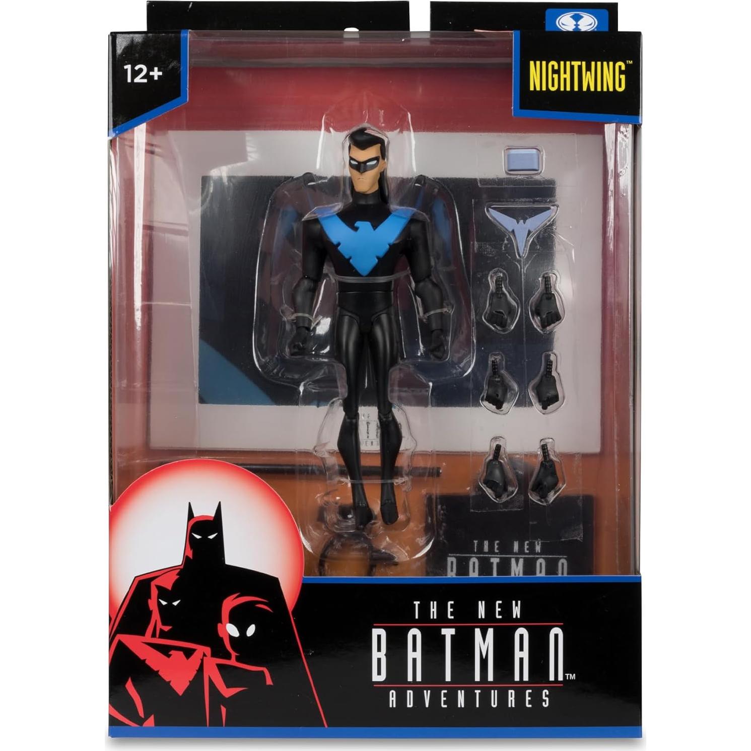 Figura Nightwing 17.78 cm McFarlane Toys Las Nuevas Aventuras de Batman