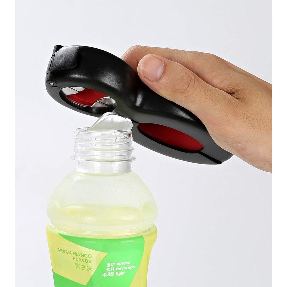 Juego de Abrebotellas 6-en-1 y Abre Tarros 5-en-1 Ergonomico