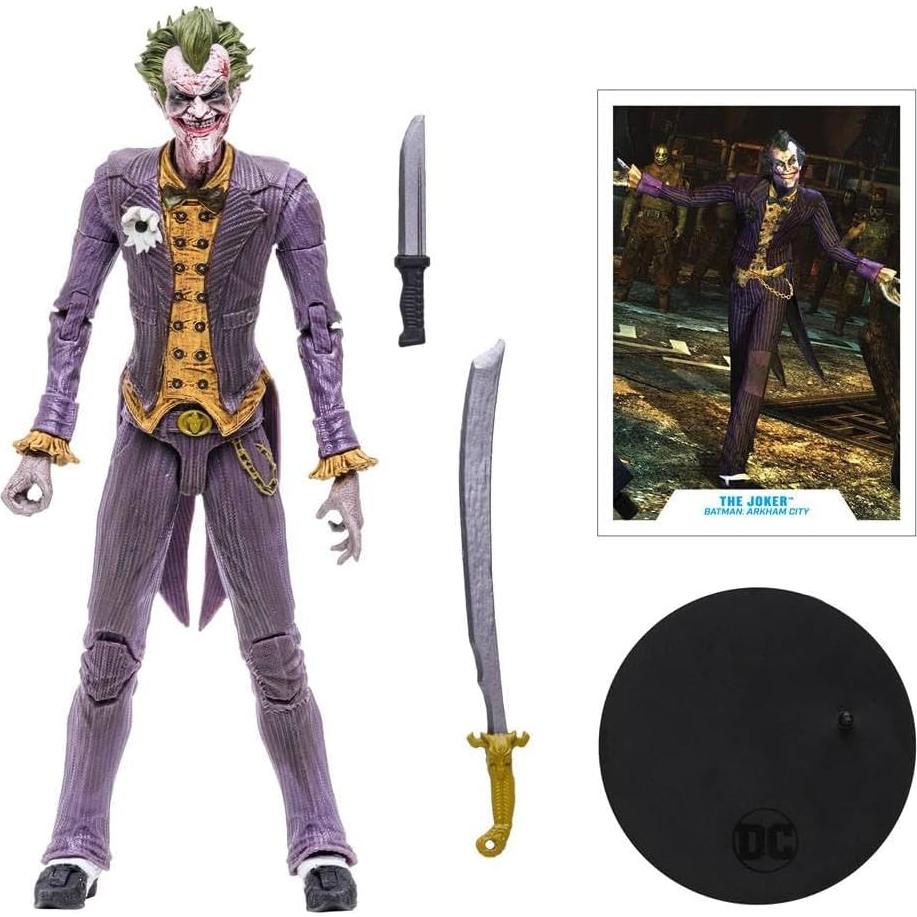 Figura McFarlane Toys Joker Infectado 17,78 cm Detallada