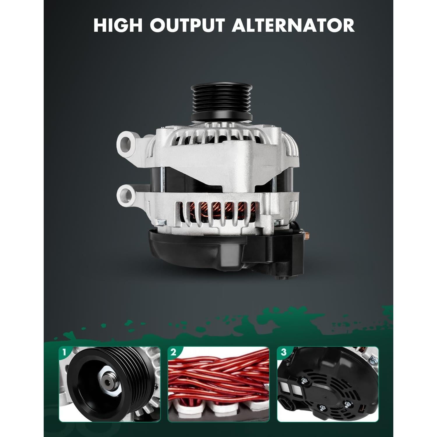 Alternador SCITOO 12V 150A para Land Rover Range Rover