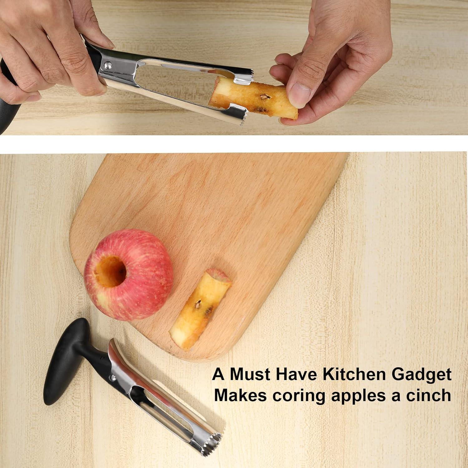 Quita Corazones de Manzana Obsoorth - Acero Inoxidable, 18 cm