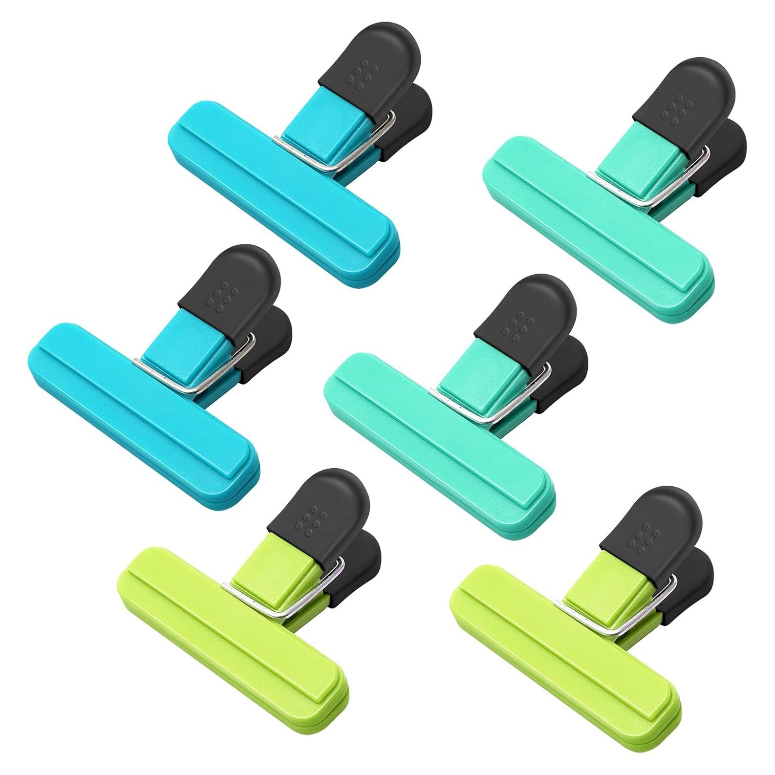 Clips para bolsas de alimentos DSNDVES - 6 Pcs, 7.62 cm