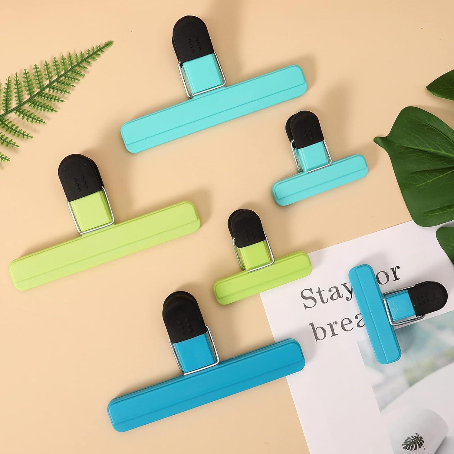 Clips para bolsas de alimentos DSNDVES - 6 Pcs, 7.62 cm