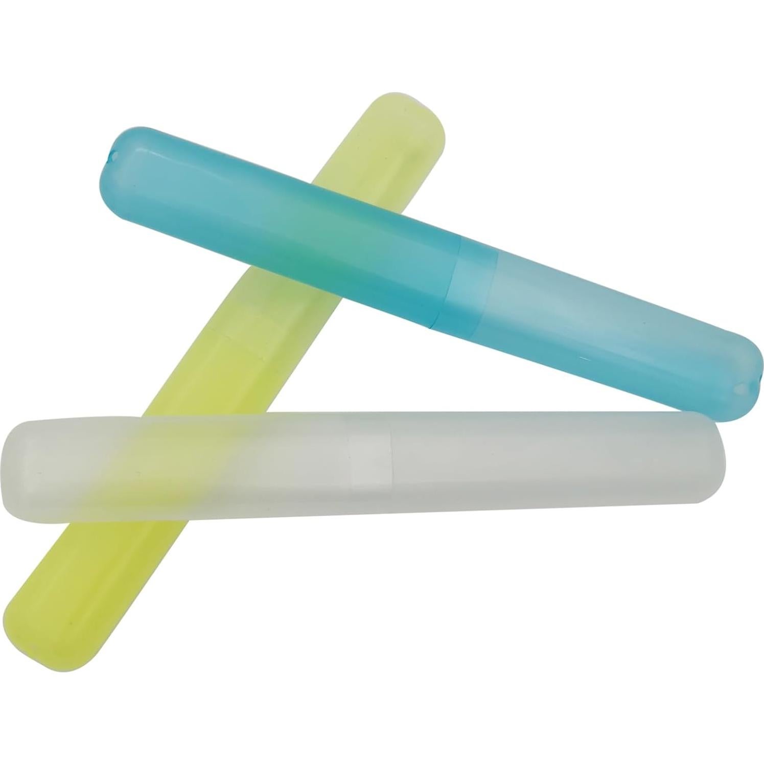 6 Cajas de Cepillo de Dientes Portátiles Plásticas - AAA