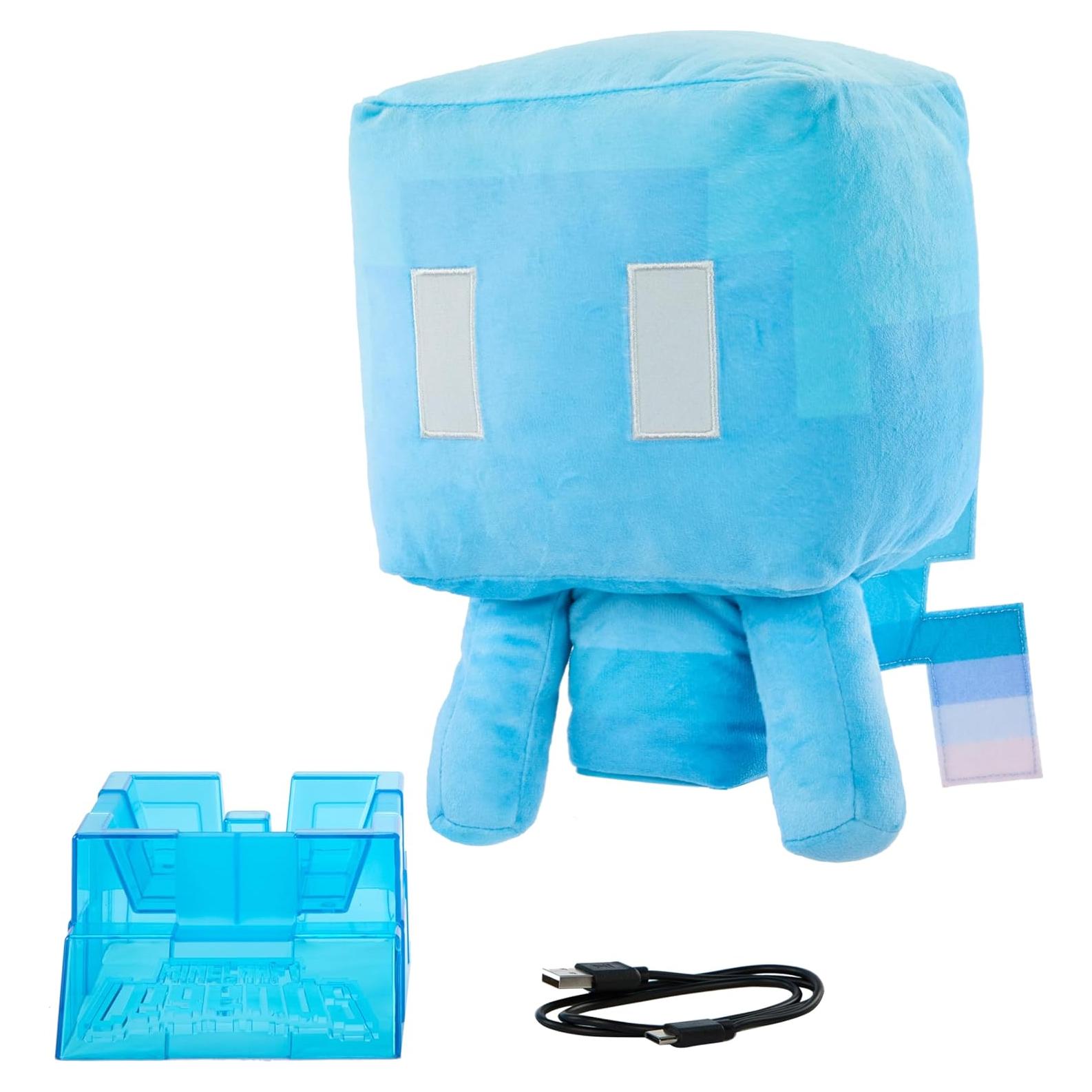Peluche Allay Mattel Minecraft con Luces y Alas Posables