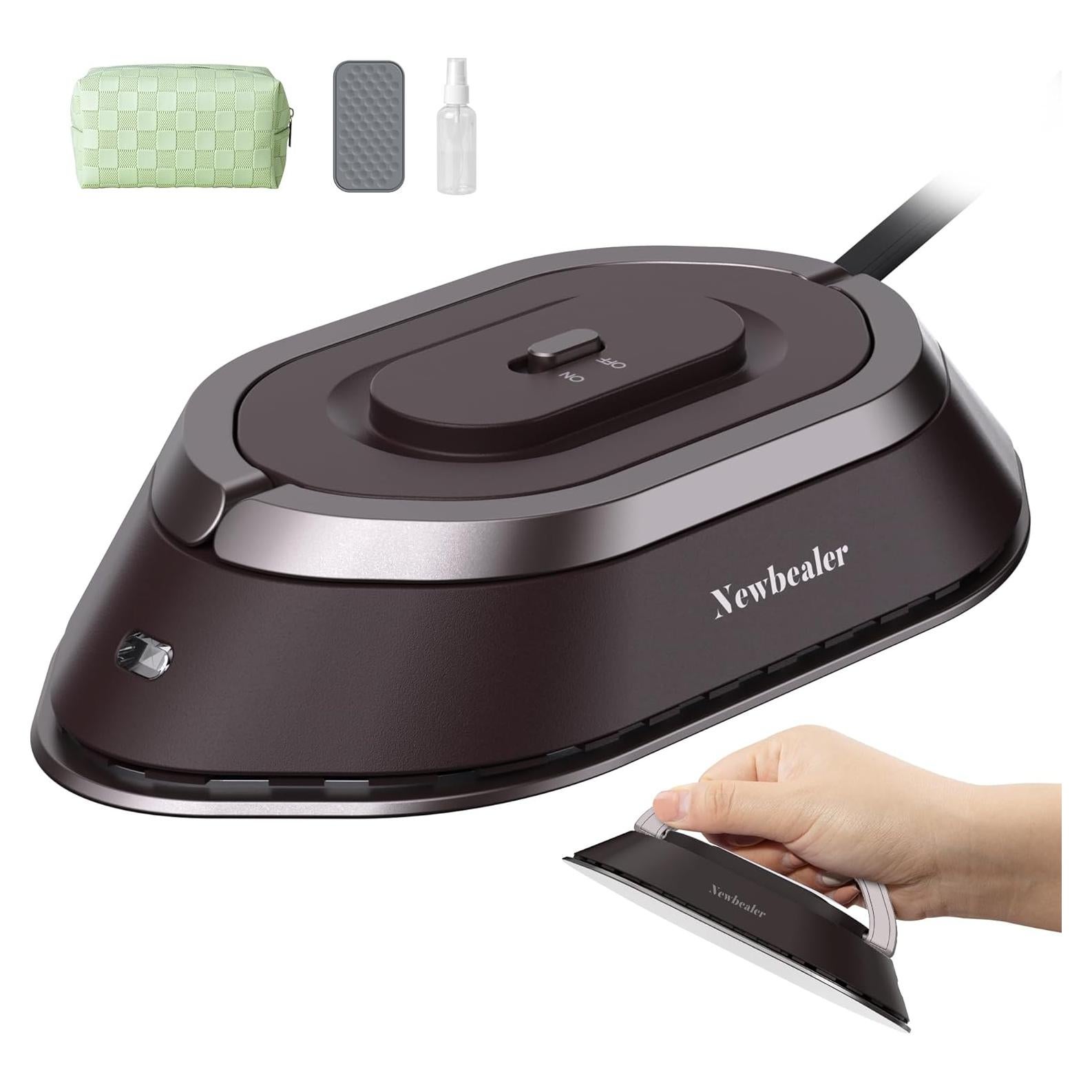 Plancha de Viaje Newbealer NB301 300W Cerámica 150°C Marrón