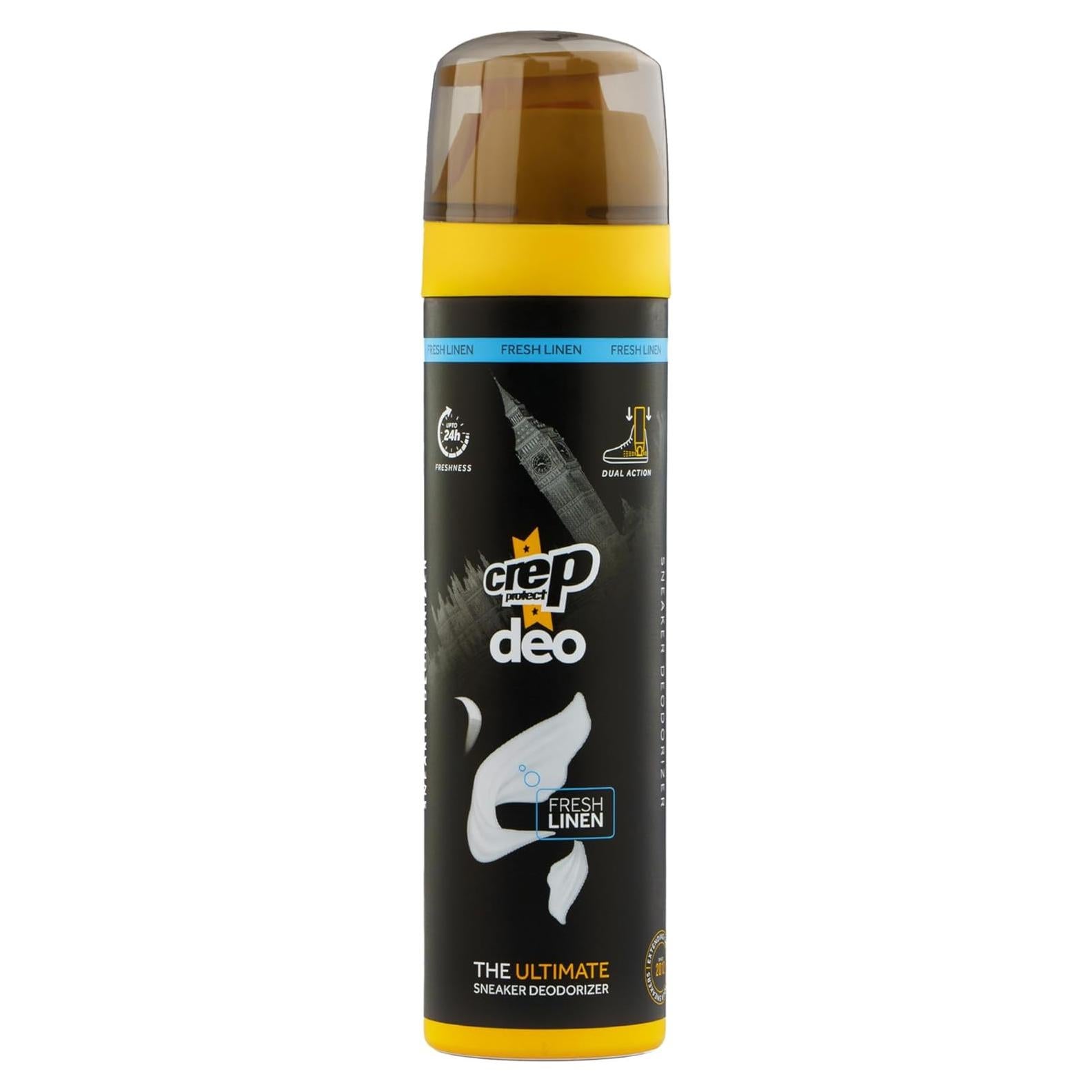Spray Desodorante para Zapatos Crep Protect Lino Fresco 132g
