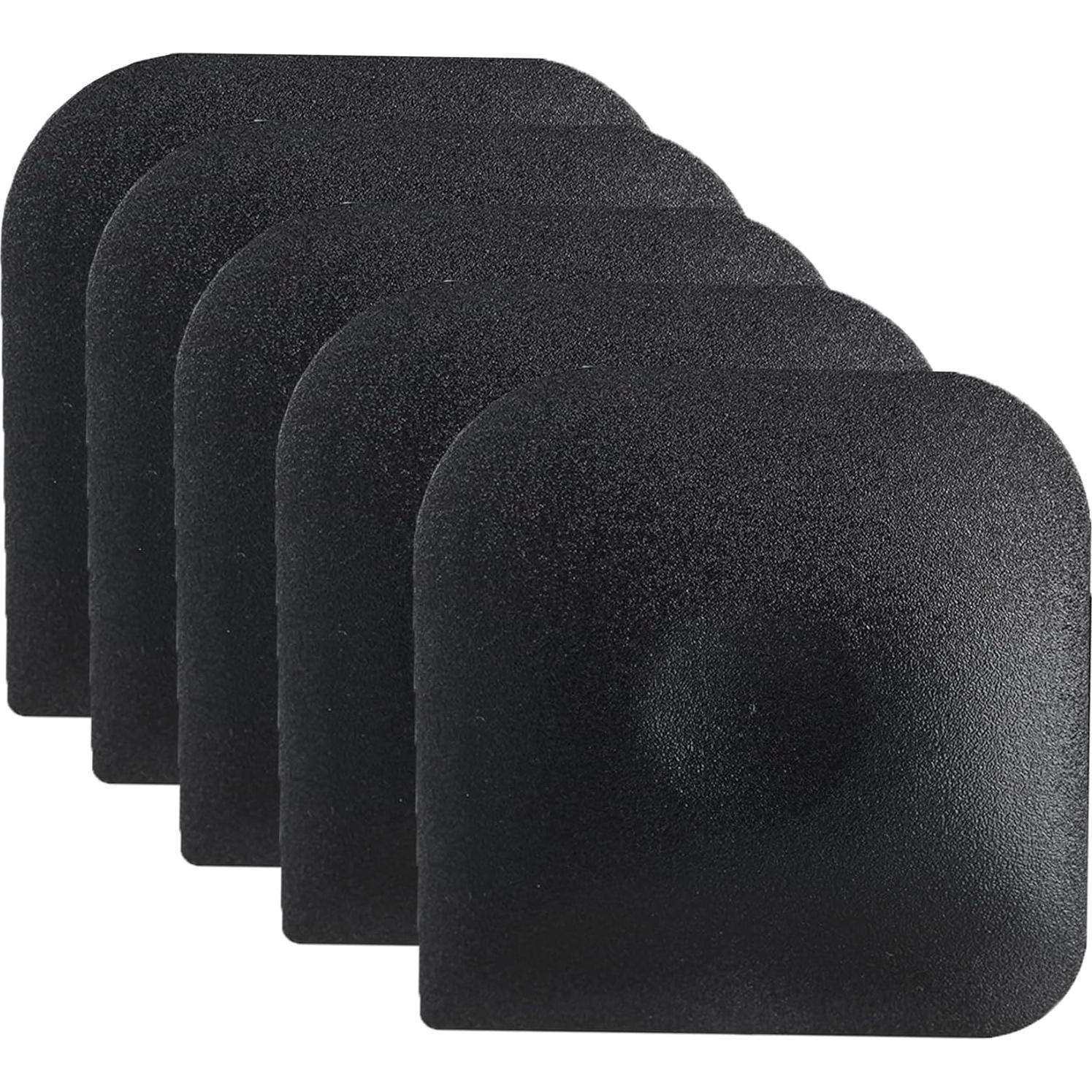 Pan Scrapers Dish Scraper Tool Set, 5Pack Cast iron Cleaner Scraper Food Scraper Polycarbonate Plastic Pan Pot Scraper, Iron Skillet Scraper Scrubber for Cleaning Grease, Kitchen Scrapper