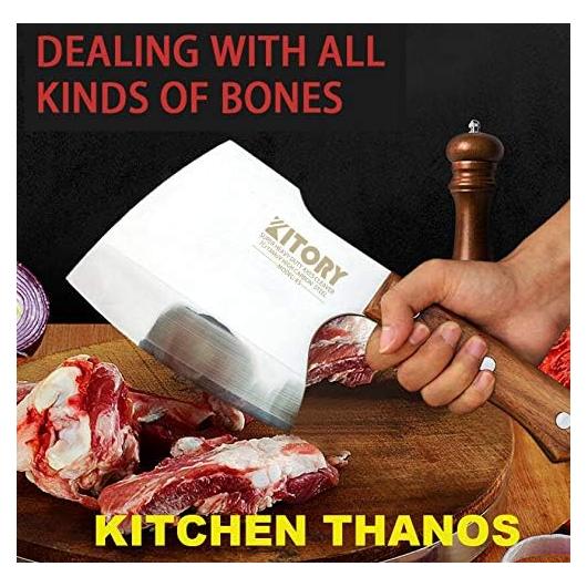 Cuchillo de Carnicero Kitory K5 para Huesos - Acero 7Cr18MoV