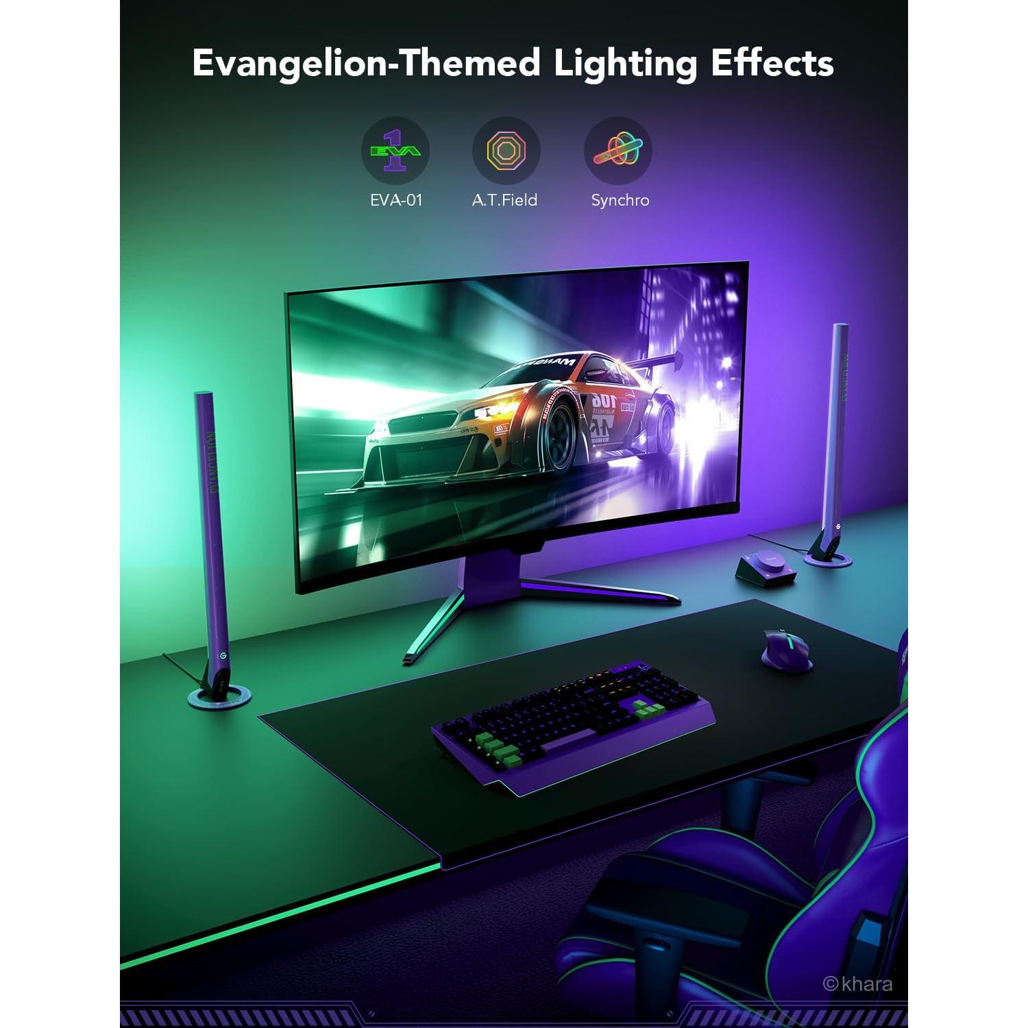 Govee Barra de Luz RGBIC H6047 Evangelion para Juegos