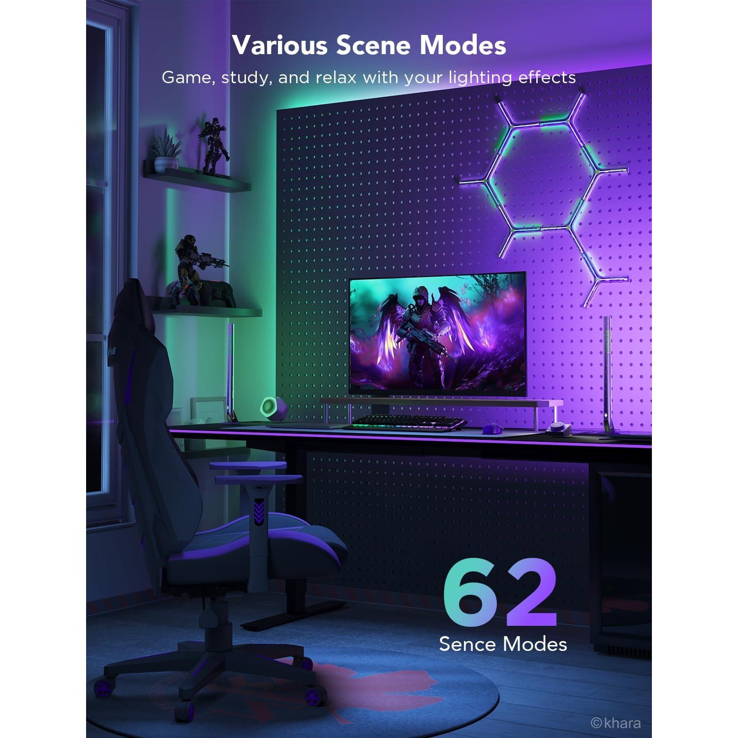 Govee Barra de Luz RGBIC H6047 Evangelion para Juegos