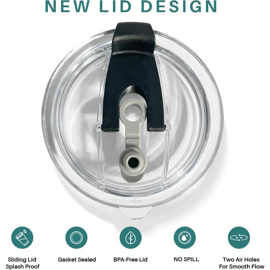 Vaso de Acero Inoxidable KDXPBZ Anime 591ml Doble Pared