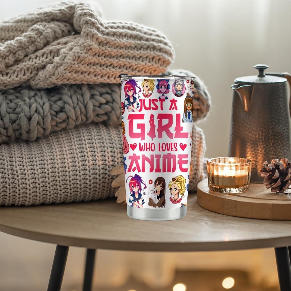 Vaso de Acero Inoxidable KDXPBZ Anime 591ml Doble Pared