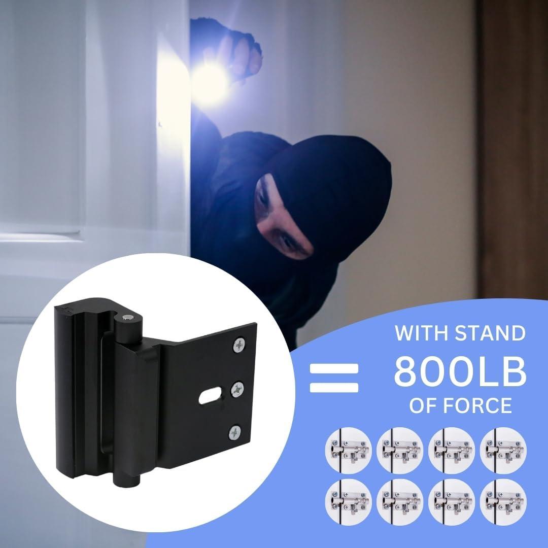 Bloqueo de Refuerzo de Puerta A-Four - Seguridad 800 lbs