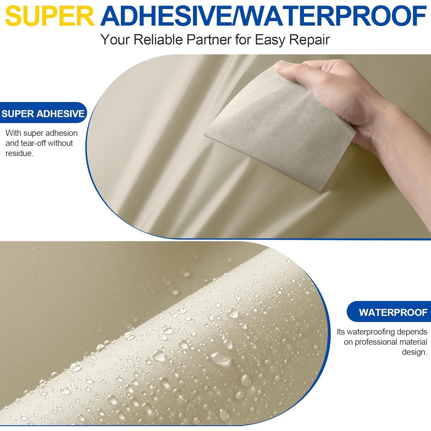 Parche de Reparación Autoadhesivo Sgooyir 15.24x160 cm Nylon