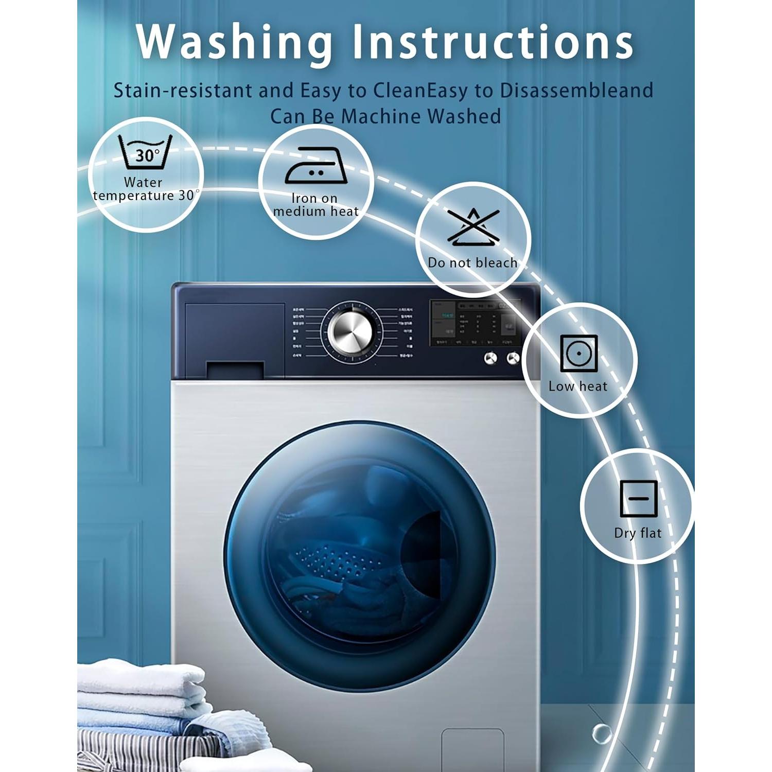 Funda de Sofá Seccional Cgeluy Crema 3 Piezas Antideslizante