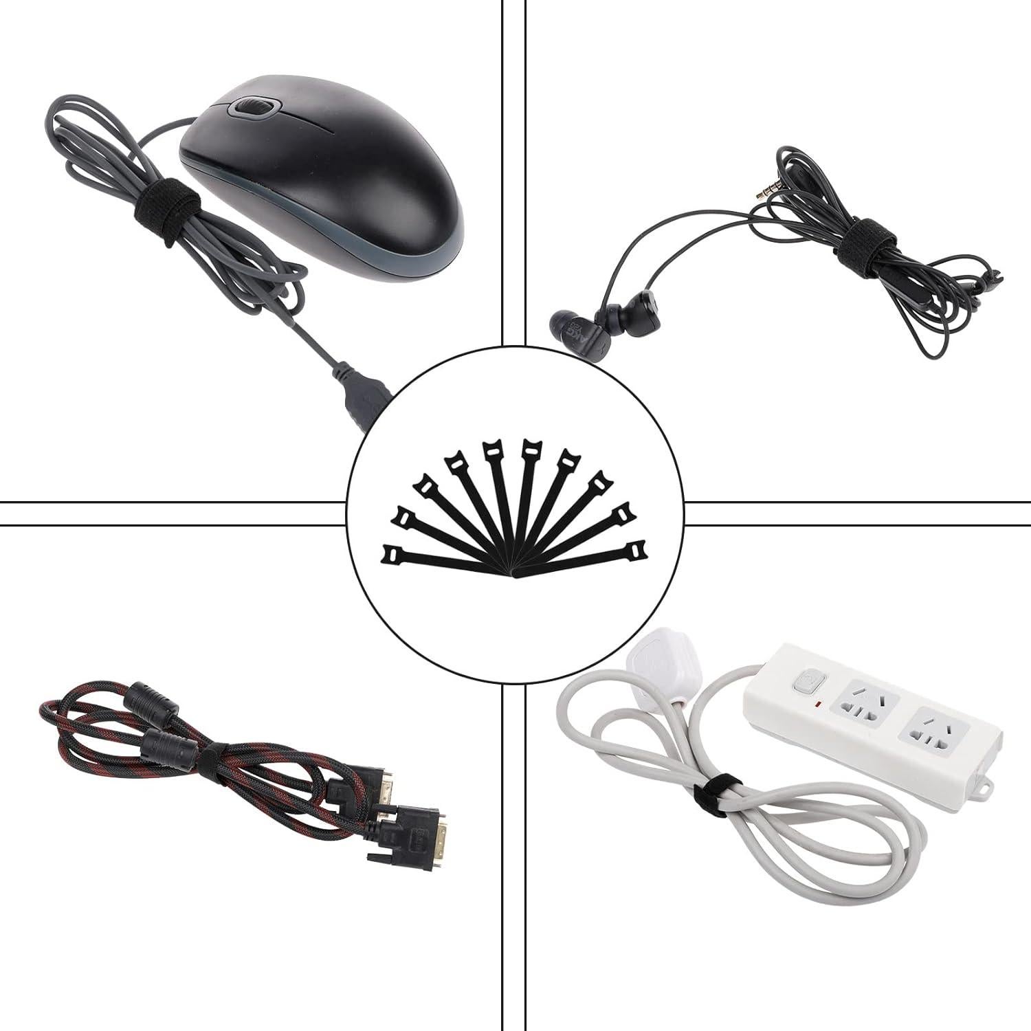 Caja Organizadora de Cables FABROK Verde 2 Piezas Pequeña y Grande