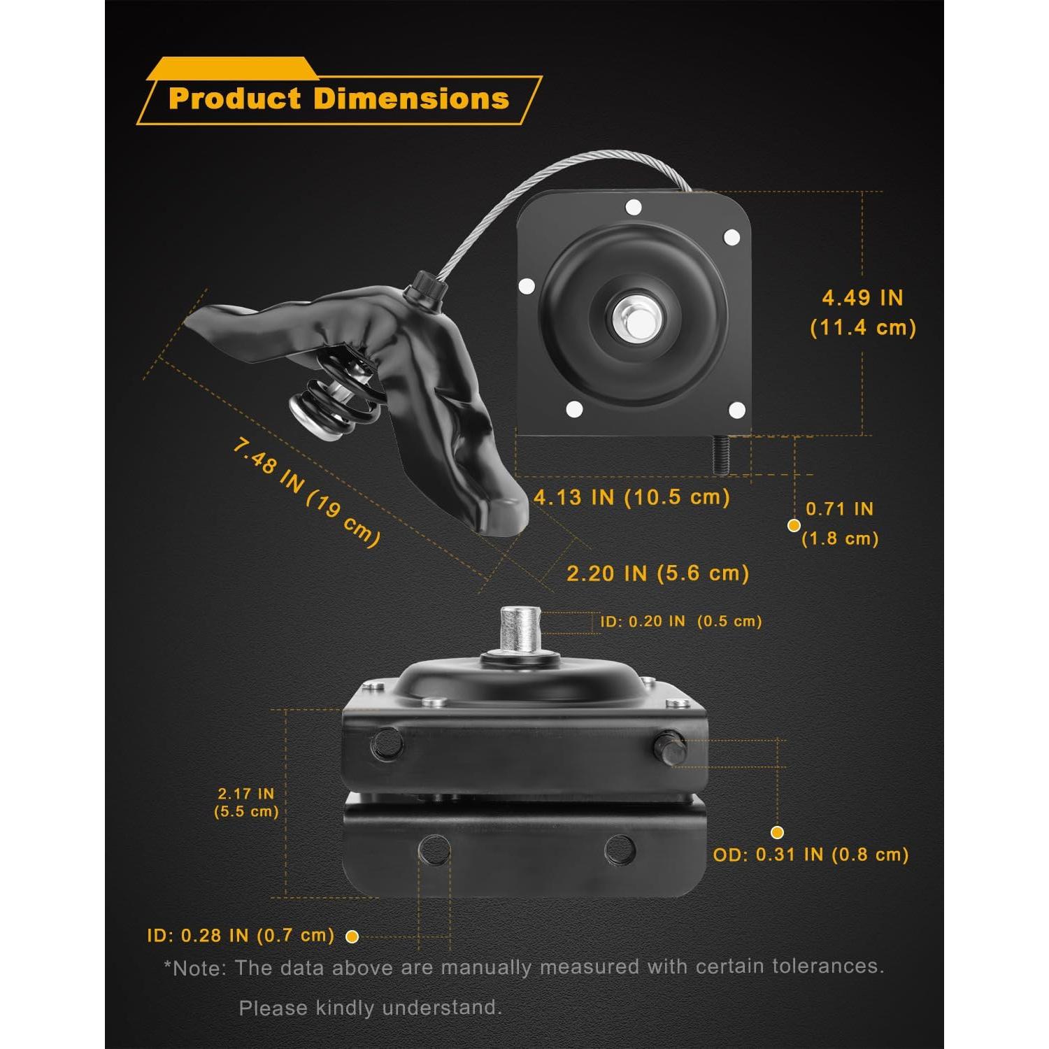 Elevador de Neumático de Repuesto Gledewen 924-541 2,05 kg