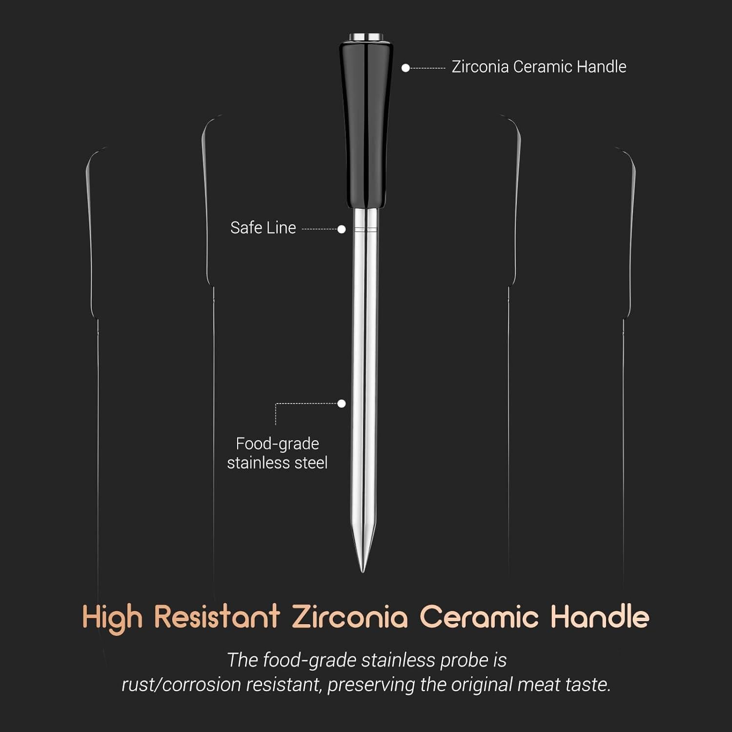Termómetro de Carne Inalámbrico INKBIRD INT-11P-B Bluetooth