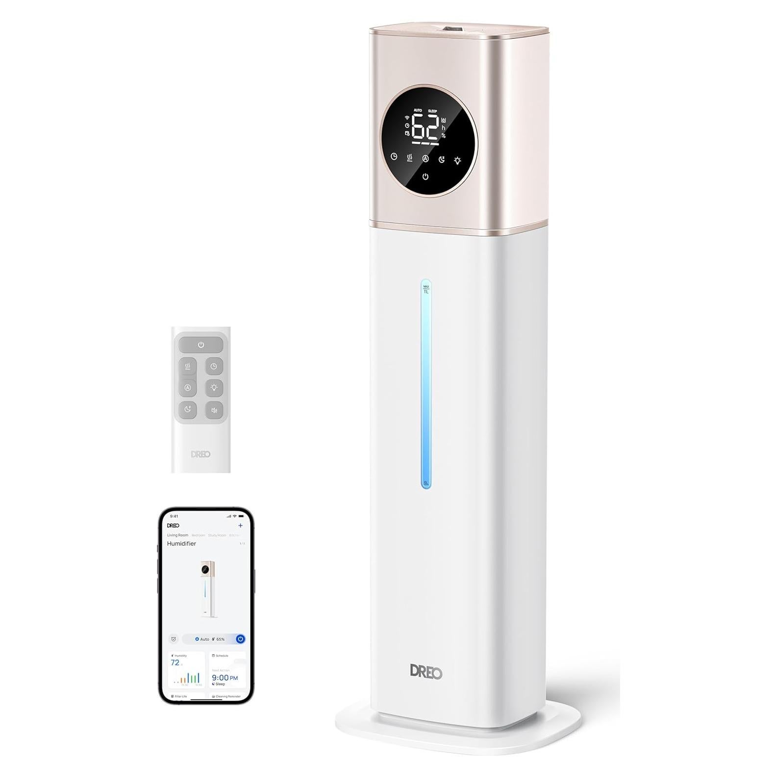 Humidificador Dreo 11L Ultrasonido para Habitaciones 65m²