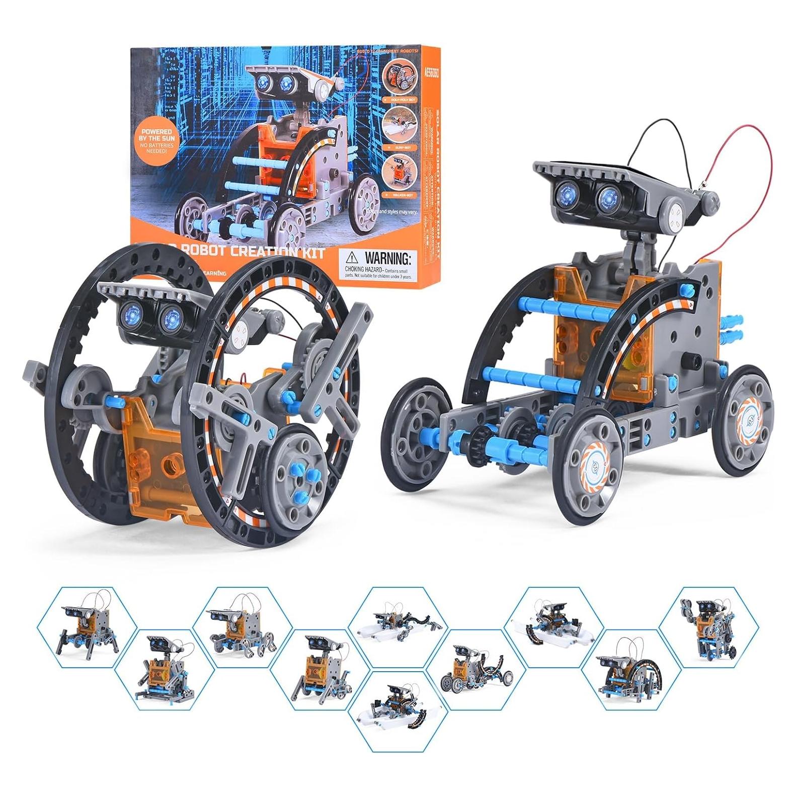Kit Robot Solar 12 en 1 XINNENGYUAN para Niños 8-14 Años
