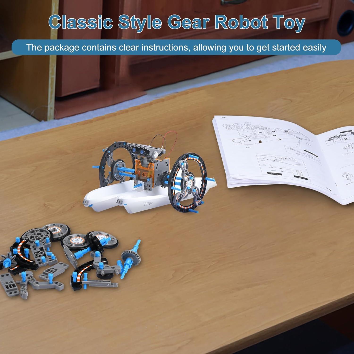 Kit Robot Solar 12 en 1 XINNENGYUAN para Niños 8-14 Años